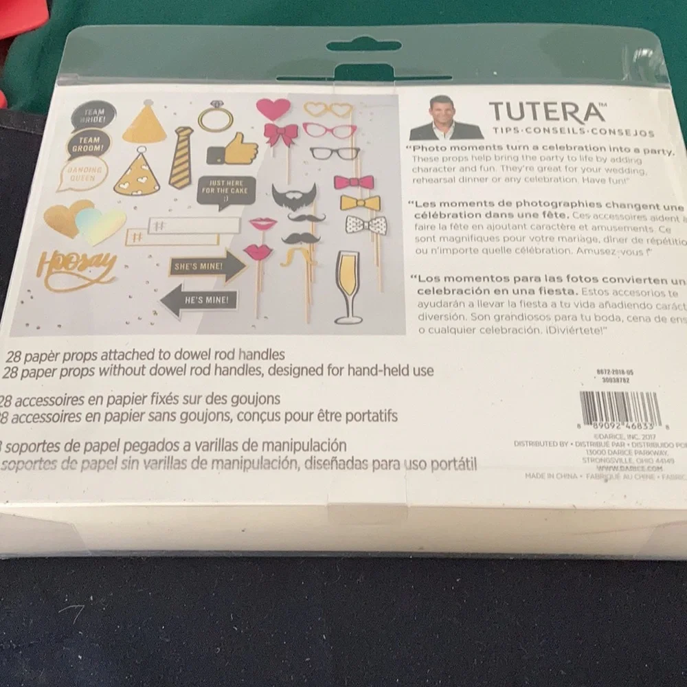 DAVIDTUTERA PHOTO PROPS 56PC NWT